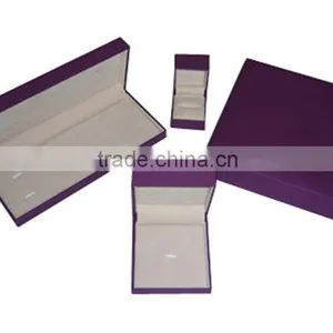 Fancy Paper Ring Earring Necklace Bracelet Box,velvet Inserts. thumbnail-1