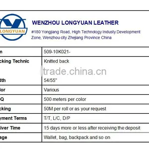 Leather for Wallet Material PU for Backpack thumbnail-6