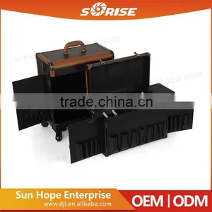 Professional & Stylish Pvc Trolley Beauty Case, Pvc Wheeled Makeup Case, Pvc Trolley Hairdressing Case thumbnail-5