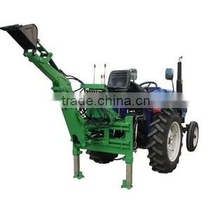 China CE Towable Backhoe for Sale Small Garden Tractor Loader Backhoe thumbnail-1
