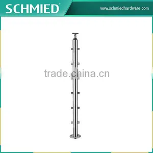 Stainless Steel Railings Price Stainless Steel 304 Cable Railing Post thumbnail-1