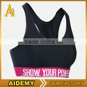 Elastic Sport Bras Bottom for Elastic Sport Bras With Padding of Elastic Sport Bras thumbnail-2