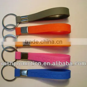 Rubber Promotional Keychain thumbnail-1