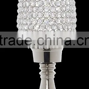 5 Arms Crystal Candelabras,80cm H Crystal Wedding Candelabras Centerpieces thumbnail-5