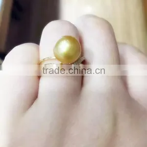 Custom Good Wish Pearl Rings Design thumbnail-1
