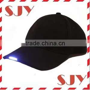 5 LED Light Baseball Cap Hat Wholesale 6 Panel LED Baseball Cap thumbnail-2