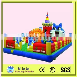 PVC Tarpaulin Kids Inflatable Amusement Park Theme Park Games for Sale thumbnail-1