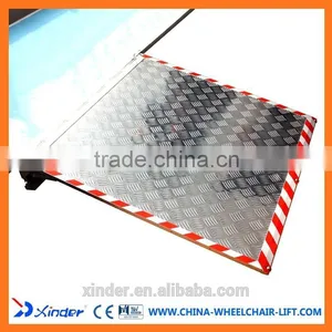 350KG Loading Electric Aluminum Electric Wheelchair Ramp for Bus for Wheelchair thumbnail-2