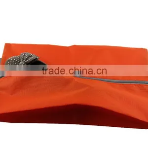Zipper Recycled Polyester Oxford Breathable Dustproof Travel Luggage Shoe Bag thumbnail-1