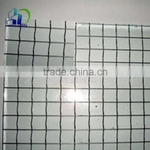 6mm 6.5mm 7mm Clear Wired Glass With CE ISO9001 Wired Glass Pattern Glass thumbnail-6