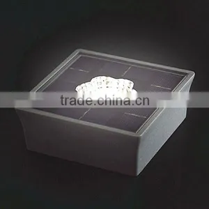 IP68 Waterproof Starlight ABS and Glass Fibre Solar Ground Light thumbnail-4