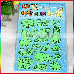 Glow in the Dark Butterfly Luminous Puffy Stickers thumbnail-3