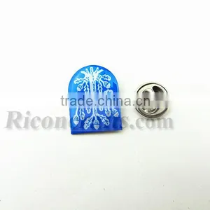 2015 Metal Crafts High-quality Nice Price Custom Company School Logo Magnetic Metal Name Badge thumbnail-2