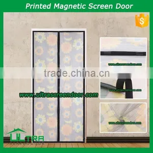 Micro Mesh Strong Magnet Screen Door Curtain With Heat Pressure Seaming thumbnail-1
