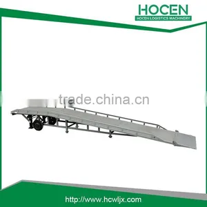 Used Mechanical Adjustable Dock Leveler/ Hydraulic Stationary Dock Leveler Price/ Car Hydraulic Ramp Trailers Loading Car Ramp thumbnail-6