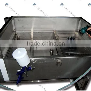 Spot Printing Machine, Hydrographic Film Dipping Tank With Washing Gun No. LYH-WTPM062-1 Stainless Steel Semi-auto thumbnail-3