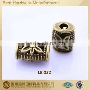 Antique Brass Color Cord End Fashion Designs Customized/ Drawstring Cord Lock thumbnail-1