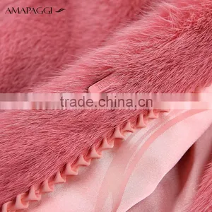 Classic Red Fox Mink Fur Jacket for Women thumbnail-5