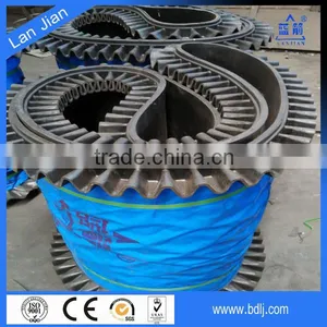 China Products Wholesale Nice Corrugated Sidewall/machine Rubber Pattern Conveyor Belt thumbnail-5