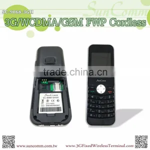 SC-9068-3GH CE Ceritification Color LCD Display 3G GSM Handset Phone Cordless thumbnail-4