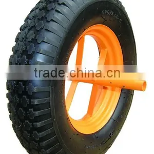 Small Pneumatic Rubber Wheel thumbnail-1