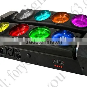 Professional Stage Disco DJ Wedding Party MARQ Lighting Ray Tracer Quad 8pcs 10W 12W RGBW 4in1 LED Spider Beam Moving Head thumbnail-6