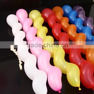 2015 Promotion Colorful Helium Latex Balloon,lovely Screw Baby Balloon, Party Balloon Latex Balloon thumbnail-1