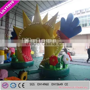 Sunflower Funny Inflatable Arch for Commercial Use thumbnail-3