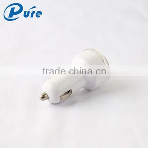 New Arrival High Quality Mini Usb Car Charger Adapter 2100MA Output Current for Mobile Cell Phone Ipad thumbnail-2