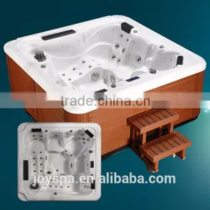 2016 Newest Model Spa Hydro Hot Tub Cheap Luxury Hot Tub LED Hot Tubs thumbnail-1