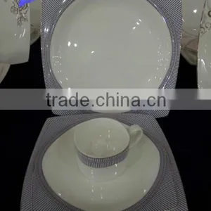 86pcs Bone China Dinner Set/dinnerware Sets/porcelain Dinner Plate thumbnail-4
