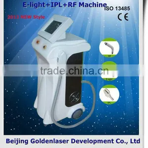 Portable Www.golden-laser.org/2013 New Style E-light+IPL+RF Machine Vertical Fast Weight Loss Machine Slimming Beauty Equipment thumbnail-1