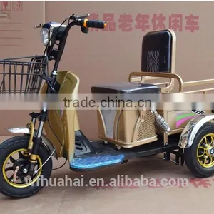 China Factory Export Three Wheel Electric Tricycle Cargo Bike 48V 500W thumbnail-1
