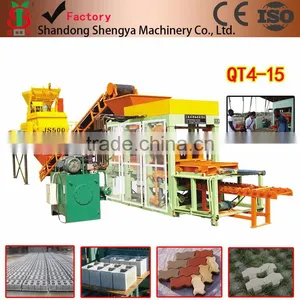 Paver Manufacturer Qt 4-15 Hydraulic Full Automatic Making Brick -free Making-free Hollow Machine Populari n Nigeria thumbnail-4
