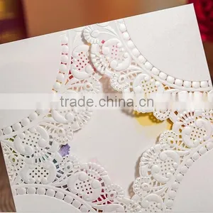2015 New Design Laser Cut Wedding Invitation Card thumbnail-2