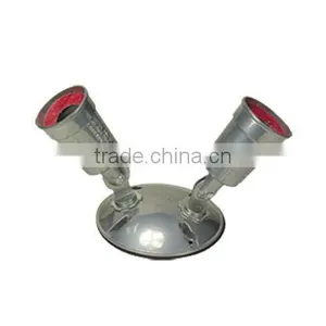 Wall Mounted Twin Landscape Lampholder With Sensor thumbnail-1