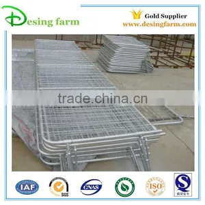 16ft I Brace Decorative Galvanized Steel Farm Gates thumbnail-4