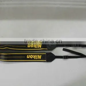Black Leather Hight Quanlity Camera Strap With Nikon Logo for Japan Market thumbnail-1