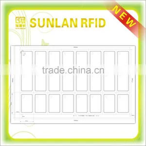 M1 Rfid Inlay S50 A4 Sheet id Card Material Inkjet Plastic Pvc Sheet thumbnail-1