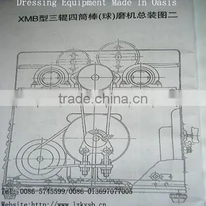 Three Rods Four Drums Intellective Ball Mill thumbnail-1