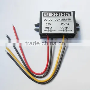 24V Turn 12V3A 2A Power Converter DC-DC Buck DC to AC Power Automotive Power Module Foot thumbnail-1