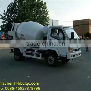 6 Wheels 2.5 Cubic Meters Mini Concrete Mix Truck thumbnail-5