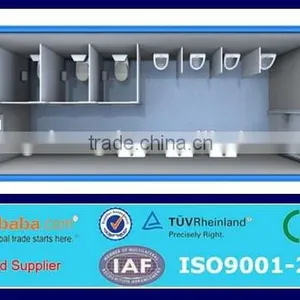 China Steel Structure Used Mobile Portable Toilet thumbnail-1