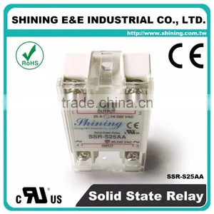 SSR-S25AA UL CE Approved AC To AC Single Phase 25A SSR thumbnail-6