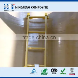 Safety Polyester Resin Fiberglass Agility Ladder for Chemical Treatment thumbnail-6