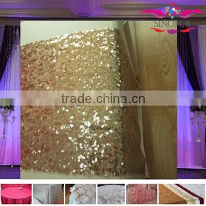 Wedding Round and Square Sequin Table Cloth thumbnail-2