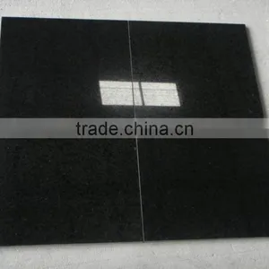 Polished G684 Black Granite thumbnail-1