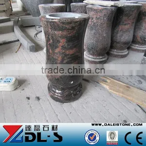 Aurora Granite Tombstone Vase thumbnail-1