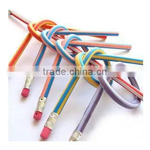 M054 Korea Stationery Creative Flexible Shape Custom Soft Pencil thumbnail-1