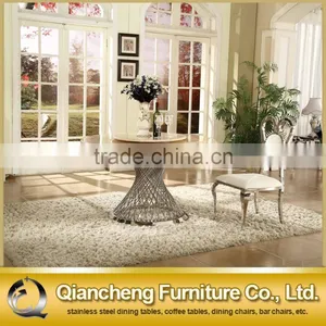 Antique Round Banquet Rotating Dining Table Marble Top thumbnail-5